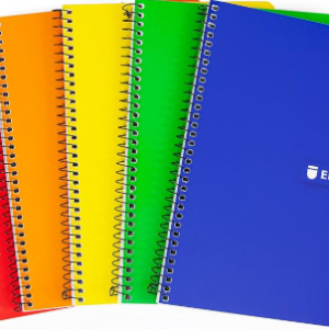 Enri Spiral Notebook – A4 Mixed Colors