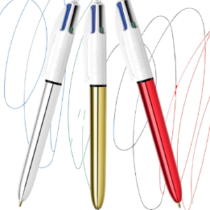 Bic 4-Color Shine Edition Ballpoint Pens