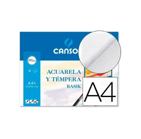 Canson Guarro Basik Watercolor & Tempera Paper – A4