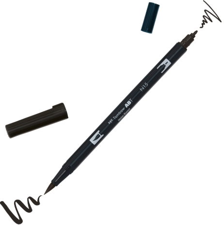 Tombow ABT Dual Brush Pen – Individual Professional Marker