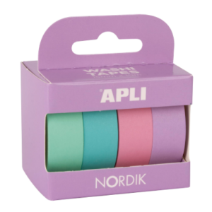 APLI Washi Tape Set – “Nordik” Collection