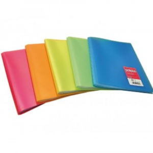 Display Book in translucent colors